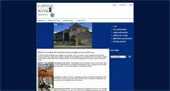 Desktop Screenshot of capitalbankhomeloans.com